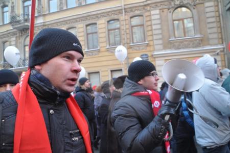 Видео. Санкт-Петербург: Шествие и митинг «За честные выборы!»