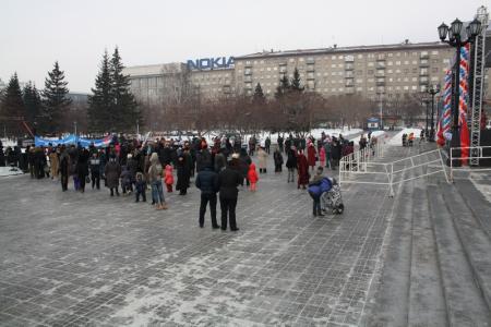  Митинг в поддержку «национального лидера»: В Новосибирске Путину ничего не светит