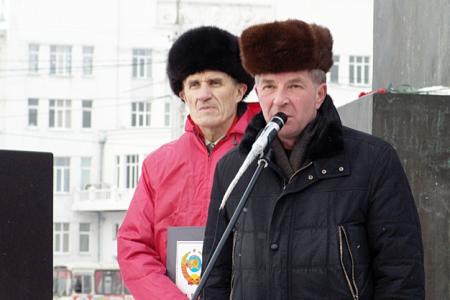 Архангельск за народного президента Зюганова