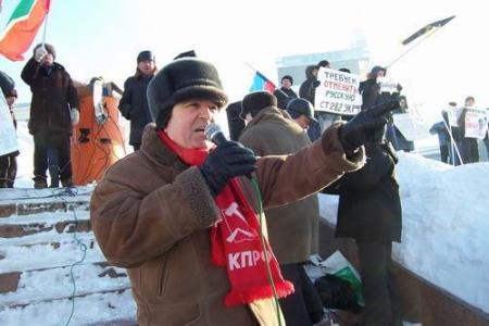 Татарстан. В Казани при поддержке КПРФ прошел митинг "За честные выборы"