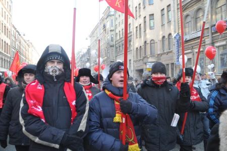 Видео. Санкт-Петербург: Шествие и митинг «За честные выборы!»