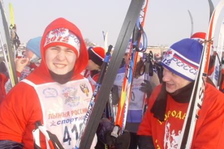 mkkprf: Коммунисты Подмосковья покорили «Лыжню России»