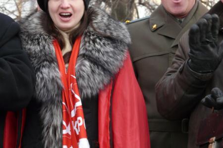 Митинг коммунистов Рязанской области в защиту российских Вооруженных Сил (Фоторепортаж)