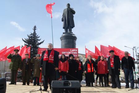 Северная Осетия: Во Владикавказе прошел митинг в рамках Всероссийской акции протеста «Защитим армию от разрушения»