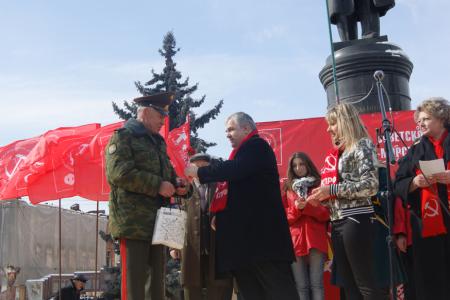 Северная Осетия: Во Владикавказе прошел митинг в рамках Всероссийской акции протеста «Защитим армию от разрушения»