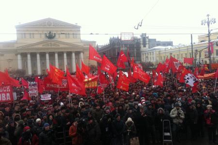 Г.А. Зюганов на многотысячном митинге в Москве: Мы победим в борьбе за честные выборы!