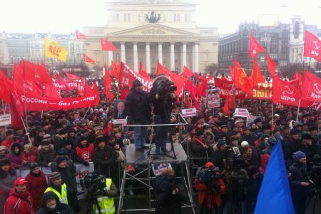 Г.А. Зюганов на многотысячном митинге в Москве: Мы победим в борьбе за честные выборы!