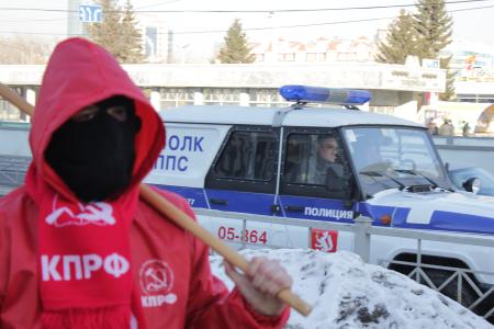 Молодежь за Зюганова! Шествие и митинг в Свердловске 