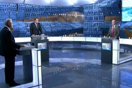 Дебаты Г.А.Зюганова и С.М.Миронова на «Первом» телеканале: Выход из нынешнего кризиса через отказ от олигархической, правой политики, которая смертельна для России