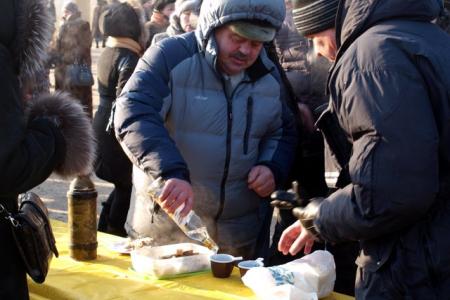 Путинг с водкой  по-новгородски