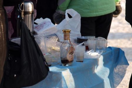 Путинг с водкой  по-новгородски