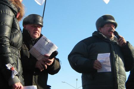 В Барнауле 4 февраля коммунисты приняли участие в двух митингах «За честные выборы!"