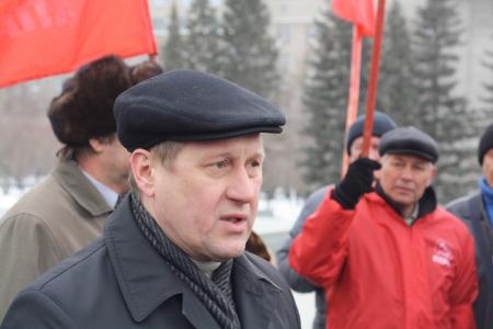 Акция протеста против нелегитимных выборов президента. Анатолий Локоть: В России начинается новый этап борьбы     