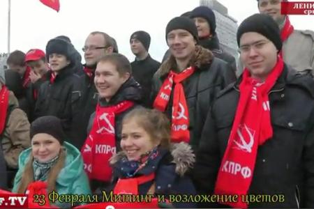 Видео. ЛКСМ Петербурга в выборных кампаниях