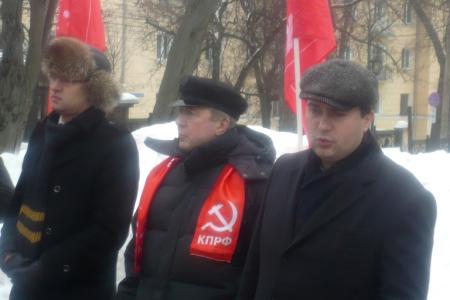 Акция протеста против нелегитимных выборов. Россия ждёт перемен! В Туле прошёл митинг коммунистов 