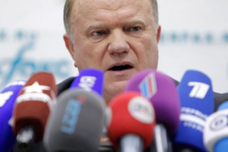 Г.А. Зюганов осудил кандидатов, признавших победу Путина, и выступил за ослабление президентской власти