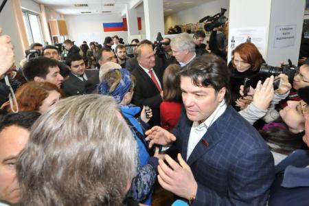 Г.А. Зюганов: Я сегодня проголосовал за образованную, здоровую, умную и преуспевающую Россию, чтобы граждане страны не чувствовали себя крепостными и военнопленными
