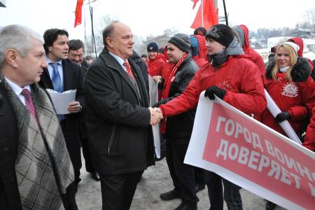 Началась рабочая поездка Г.А. Зюганова во Владимир