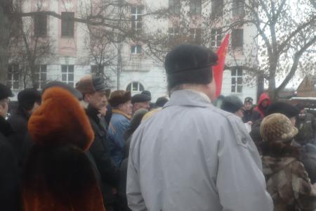 Акция протеста против нелегитимных выборов. Россия ждёт перемен! В Туле прошёл митинг коммунистов 
