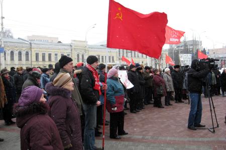 Акция протеста против нелегитимных выборов президента. Тамбовщина против сфальсифицированных выборов!