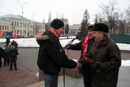 Акция протеста против нелегитимных выборов президента. Тамбовщина против сфальсифицированных выборов!