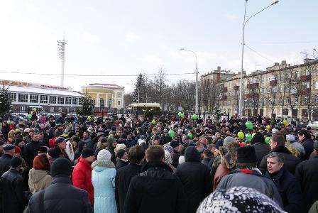 «Прощание с погубленным лесом». Митинг граждан в Жуковском Московской области 