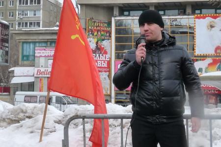 Акция протеста против нелегитимных выборов президента. Саратовская область: Даешь честные выборы! Фальсификаторов под суд!     