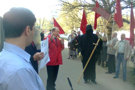 НАТО в России ждет «теплый прием»! Очередная акция протеста в Москве