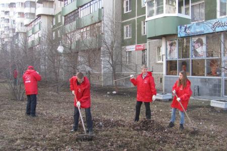 Екатеринбург. Комсомольский субботник
