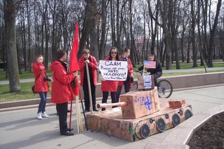 Великий Новгород. Горожане поклонились вождю мирового пролетариата В.И. Ленину