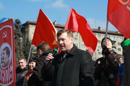 Новосибирцы отпраздновали День рождения Ленина