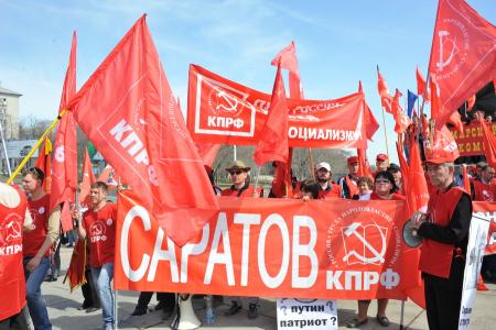 НАТО не пройдет! Репортаж о митинге КПРФ в городе Ульяновске
