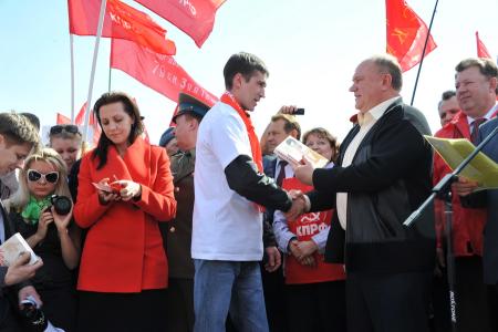 НАТО не пройдет! Репортаж о митинге КПРФ в городе Ульяновске