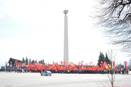 НАТО не пройдет! Репортаж о митинге КПРФ в городе Ульяновске