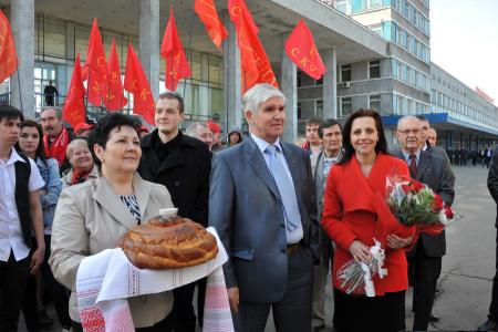 НАТО не пройдет! Репортаж о митинге КПРФ в городе Ульяновске