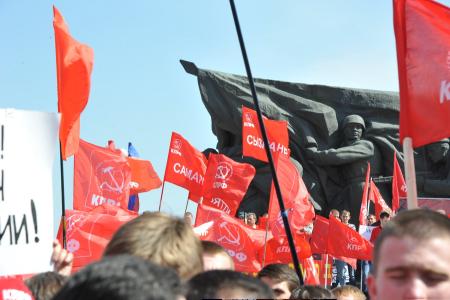 НАТО не пройдет! Репортаж о митинге КПРФ в городе Ульяновске