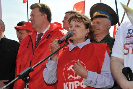 НАТО не пройдет! Репортаж о митинге КПРФ в городе Ульяновске