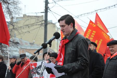 Г.А. Зюганов на митинге в Москве: Нас не поставить на колени!