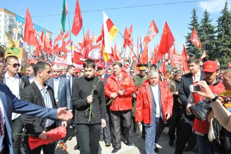 НАТО не пройдет! Репортаж о митинге КПРФ в городе Ульяновске