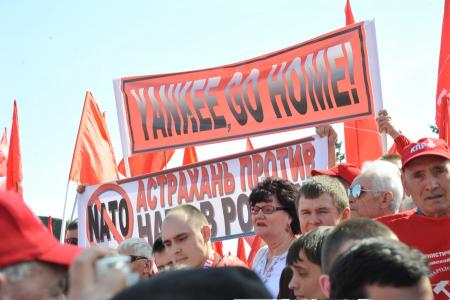 НАТО не пройдет! Репортаж о митинге КПРФ в городе Ульяновске