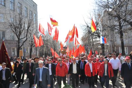 НАТО не пройдет! Репортаж о митинге КПРФ в городе Ульяновске