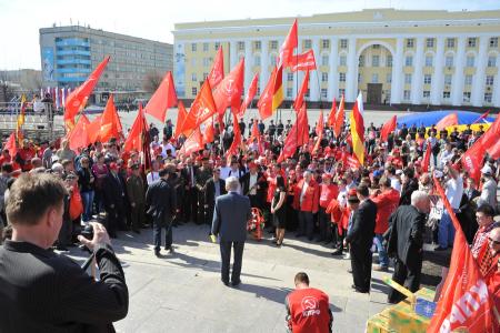 НАТО не пройдет! Репортаж о митинге КПРФ в городе Ульяновске