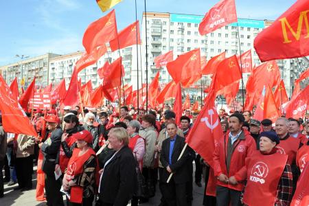 НАТО не пройдет! Репортаж о митинге КПРФ в городе Ульяновске