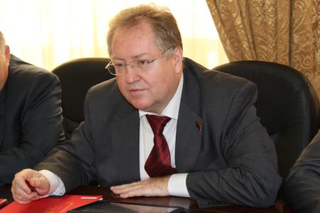 Мэр столицы Кубани Владимир Евланов  встретился с депутатом Государственной Думы РФ от Краснодара Сергеем Обуховым