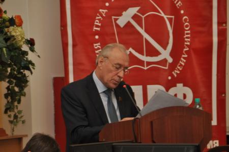 Пленум Санкт-Петербургского горкома КПРФ: Проявлять твердость и настойчивость!