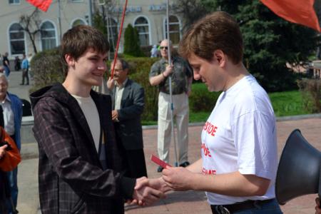 Пензенские коммунисты отметили годовщину со Дня рождения Ленина