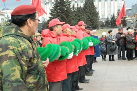Бурятия, Улан-Удэ: К 142-й годовщине со дня рождения В.И. Ленина