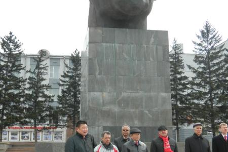 Бурятия, Улан-Удэ: К 142-й годовщине со дня рождения В.И. Ленина