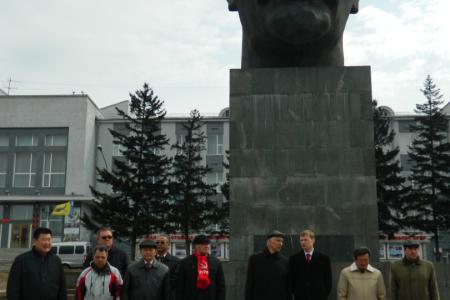Бурятия, Улан-Удэ: К 142-й годовщине со дня рождения В.И. Ленина