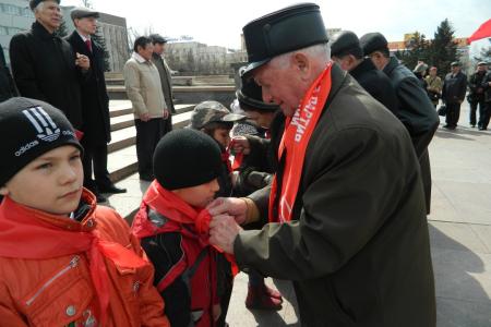 Бурятия, Улан-Удэ: К 142-й годовщине со дня рождения В.И. Ленина